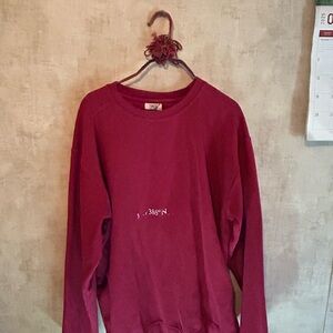 Comfort Colors Maroon Sweatshirt